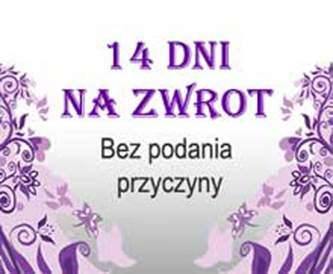 14 dni na zwrot towaru!