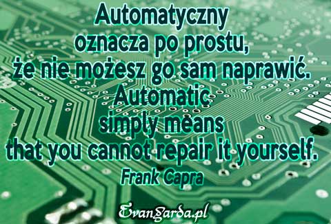 23-05-2016, Poniedziałek, Złota myśl na dziś :)