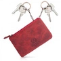 Skórzane etui na klucze Vintage czerwone